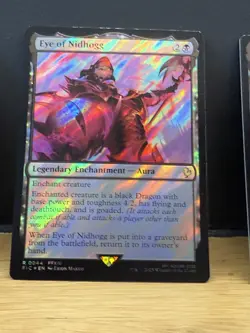 Mtg FIC Final Fantasy - Eye of Nidhogg -NM SURGE FOIL - Image 1