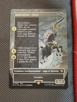 Mtg FIN Final Fantasy - Summon Invocation: Ixion FR -NM French - Image 1