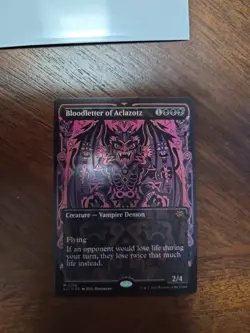 Bloodletter of Aclazotz (Borderless) The Lost Caverns of Ixalan Foil - Image 1