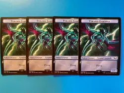 MTG 4x SURGE FOIL Tyranid Token Warhammer 40K Surge Magic the Gathering x4 NM - Image 2