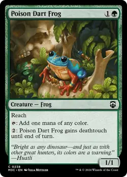 Poison Dart Frog [Modern Horizons 3] MTG - Image 1