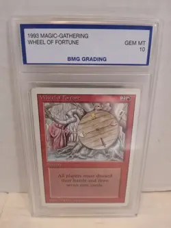 Revised Wheel of Fortune BMG 10 Graded Magic MTG (6092) - Image 1