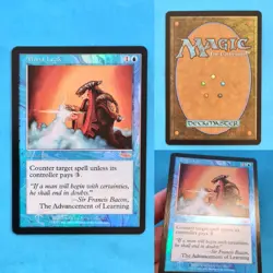 Carte Magic Mtg / Mana Leak - Fuite De Mana / Foil/ Arena League Promos/ EN / NM - Image 1