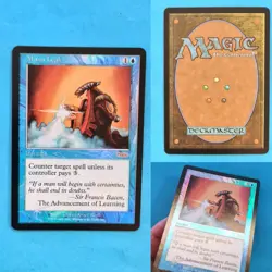 Carte Magic Mtg / Mana Leak - Fuite De Mana / Foil/ Arena League Promos/ EN / NM - Image 1