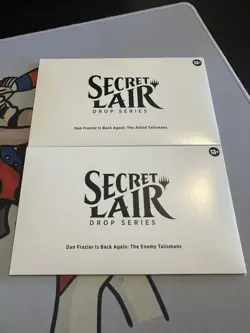 Magic The Gathering - Secret Lair - Dan Frazier - Allied AND Enemy Talismans - Image 1