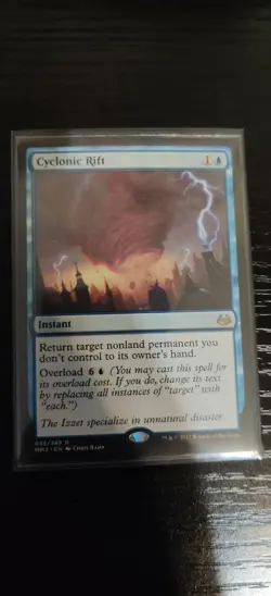 Cyclonic Rift Modern Masters Lightly Played Mtg - Image 1