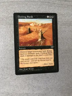 Mirage Choking Sands MTG Magic the Gathering NM - Image 1