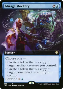 MTG Mirage Mockery Extended Art - Phyrexia: All Will Be One Commander #032 - Image 1