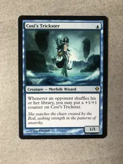 MTG Magic the Gathering Rare Cosi's Trickster Zendikar NM - Image 1