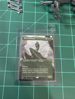 MTG Adventures in the Forgotten Realms Old Gnawbone, Borderless, Near Mint - Image 1