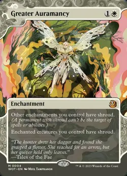 1x Greater Auramancy - Wilds Of Eldraine: Enchanting Tales - Near Mint, English - Image 1