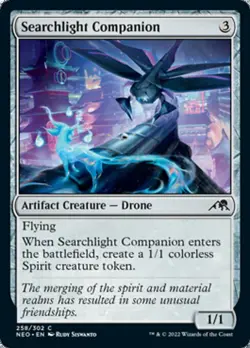 SEARCHLIGHT COMPANION x4 mtg NM-M Kamigawa Neon Dynasty 4 Common - Image 1