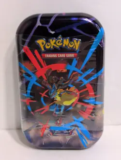 Pokemon TCG Mega Evolution Mega Heroes Mini Tin *Factory Sealed* Mega Lucario - Image 1
