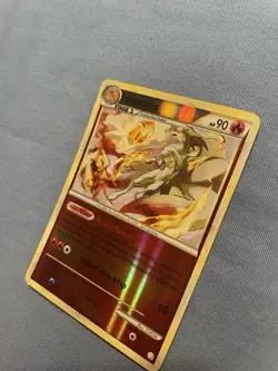 Pokemon TCG Ninetales Heart Gold & Soul Silver Reverse Holo LP/MP - Image 4