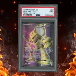 Pokemon XY Fates Collide ALAKAZAM EX 117/124 PSA 9 - Image 1