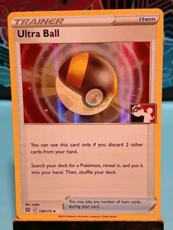 Ultra Ball 146/159 Holo Prize Pack Series Pokemon Play! Mint Condition - Image 2
