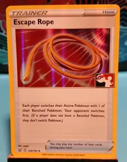 Escape Rope 125/163 Prize Pack Series Pokemon Play! Holo Mint Condition - Image 2