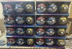 Pokemon TCG Poke Ball Tins (3 Pokeballs) Sealed 2020 Costco 3-Pack New Lot (8) - Image 1