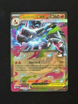 Carte Pokemon Mega-Dracaufeu X Ex 013/094 ME02 Flammes Fantasmagoriques Fr Neuve - Image 2