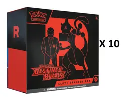 *Sealed Destined Rivals Elite Trainer Box Case* Pokemon -Kid Icarus- - Image 1