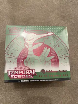 Pokemon Temporal Forces Iron Leaves Pokemon Center Elite Trainer Box ETB - Image 1