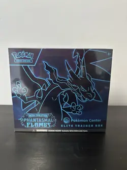 Pokemon Phantasmal Flames Elite Trainer Box ETB Pokemon Center - Image 1