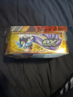 2024 Pokemon Paradox Destinies Gourging Fire Tin 5 Booster Packs Sword & Shield - Image 3