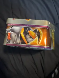 2024 Pokemon Paradox Destinies Gourging Fire Tin 5 Booster Packs Sword & Shield - Image 4