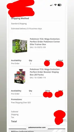 Pokemon TCG Mega Evolution Perfect Order Booster Box *Pre Order Confirmed* - Image 2