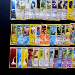 60x Pokemon Karten Vintage POOR Sammlung gemischt div. Set TCG non Holo /Y82 - Image 4