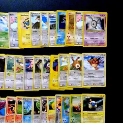 60x Pokemon Karten Vintage POOR Sammlung gemischt div. Set TCG non Holo /Y82 - Image 5