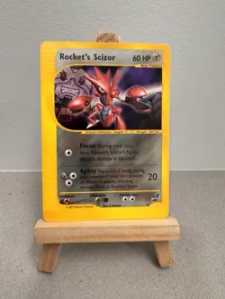 Pokemon Rocket's Scizor #4 Best Of Game WOTC 2002 Promo - MINT - Image 1