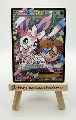 Pokemon Generations: Radiant Collection Sylveon EX (Full Art Holo) RC32- LP/MP - Image 1