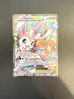 Pokemon Generations: Radiant Collection Sylveon EX (Full Art Holo) RC32- LP/MP - Image 3