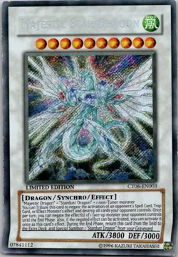 Majestic Star Dragon CT06-EN003 Limited Edition Yugioh MP - Image 1