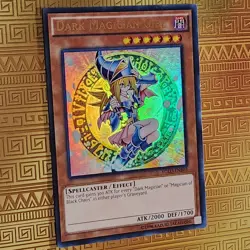 Dark Magician Girl YGLD-ENB03 Ultra Rare Holo NM Yu-Gi-Oh TCG - Image 1
