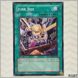 Junk Box - RGBT-EN052 - Common 1st Edition Yugioh - Image 1