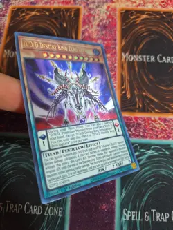 Yu-Gi-Oh! D/D/D Destiny King Zero Laplace GFP2-EN079 Ultra Rare 1st Edition NM - Image 2