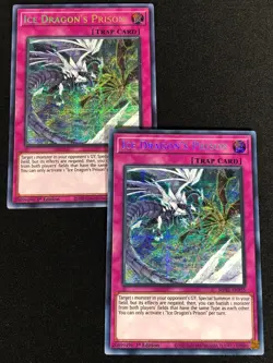 Yugioh Ice Dragon's Prison MP21-EN155 1ST SECRET x2 (NM) - Image 1