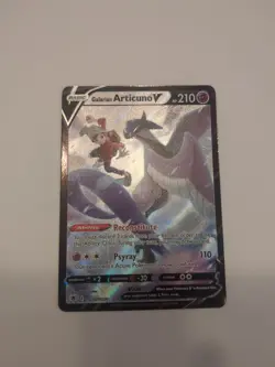 Galarian Articuno V Tg16/Tg30 Swsh10: Astral Radiance Trainer Gallery Holo Card - Image 1