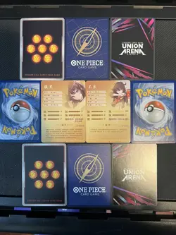 Variety of Trading Cards Pokemon - Dragonball - Union Arena - One Piece- 2 Waifu - Image 2