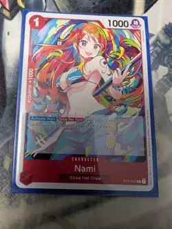 Nami 2025 New Year Event ST01-007 One Piece Promotion Card - Image 1