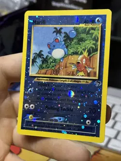 Marill 11/18 Southern Islands 2001 Holo Rare Pokemon Card TCG - Image 4