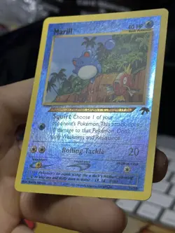 Marill 11/18 Southern Islands 2001 Holo Rare Pokemon Card TCG - Image 5