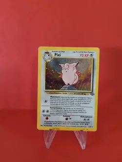 Pokemon Karte/card - Clefable Pixi 1/64 - Jungle - Holo - Light Played - Image 1