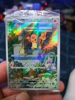 Pokemon TCG Charmander Obsidian Flames #044 SVP en Black Star Promo Card, SEALED - Image 1
