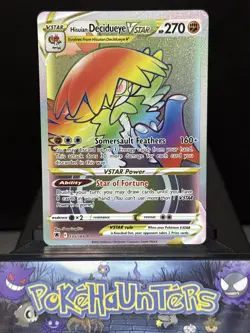 Pokemon Card Hisuian Decidueye VSTAR 195/189 Secret Rare Astral Radiance NM - Image 1