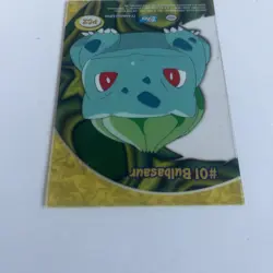 Pokemon Clear Card Bulbasaur #01 TOPPS PC2 TV Animation 2000 Vintage - Image 4