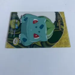 Pokemon Clear Card Bulbasaur #01 TOPPS PC2 TV Animation 2000 Vintage - Image 5