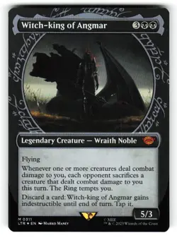 Witch-king of Angmar #311 (Showcase) (NM) (Foil) (LTR) Magic MTG - Image 1
